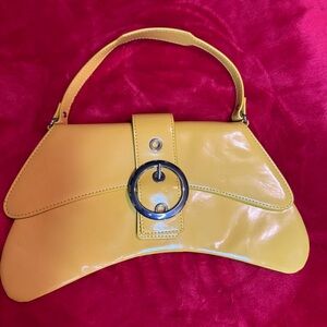 Simon Miller Yellow Patent Leather "Scranton" Bag